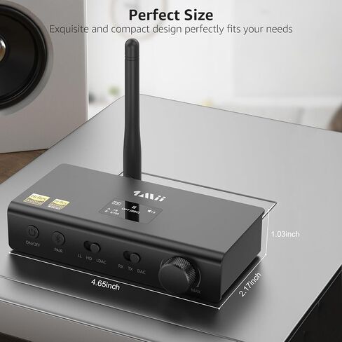 1Mii DS700 HiFi Bluetooth Audio Transmitter Receiver with LDAC in Kuwait