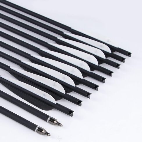 Crossbow Bolts 16 Inch -, Hunting and Target Practice, Archery Bolts for Crossbow Shooting, 12 Pack in Kuwait
