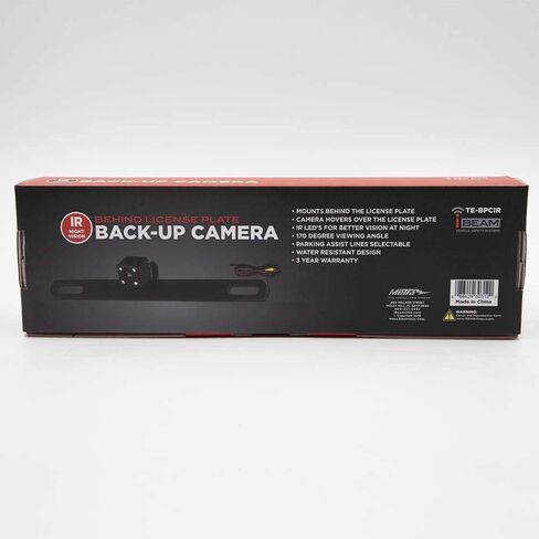 iBeam USA TE-BPCIR Behind License Plate Camera in Kuwait