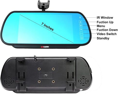 Sprinter Brake Light Backup Camera System Compatible for Transporter Sprinter W906 2007-2018/Crafter Truck Vans 2007-2016 (with 7 inch Monitor) in Kuwait