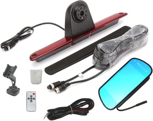 Sprinter Brake Light Backup Camera System Compatible for Transporter Sprinter W906 2007-2018/Crafter Truck Vans 2007-2016 (with 7 inch Monitor) in Kuwait