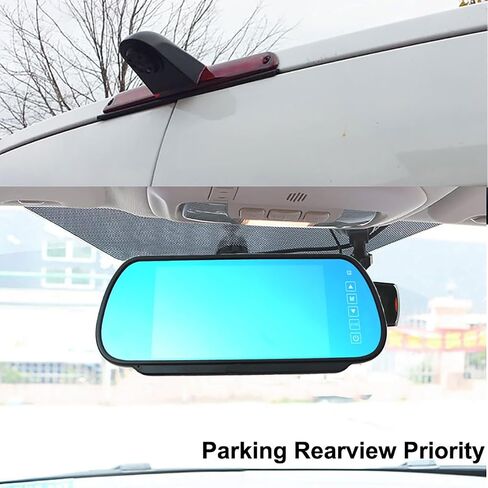 Sprinter Brake Light Backup Camera System Compatible for Transporter Sprinter W906 2007-2018/Crafter Truck Vans 2007-2016 (with 7 inch Monitor) in Kuwait