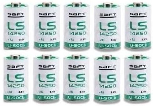 (10 PACK) Saft LS-14250 1/2 AA 3.6V Lithium (non Rechargeable) in Kuwait