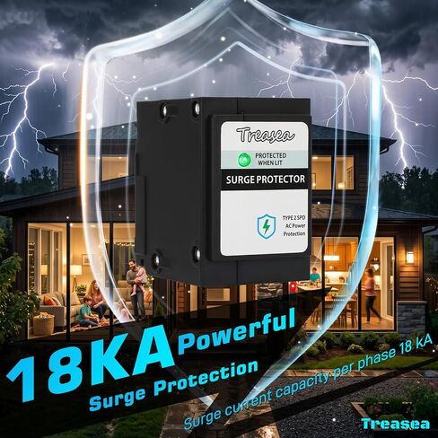 Type BR Whole-Panel Circuit Breaker Surge Protective Device (3 Pack) in Kuwait