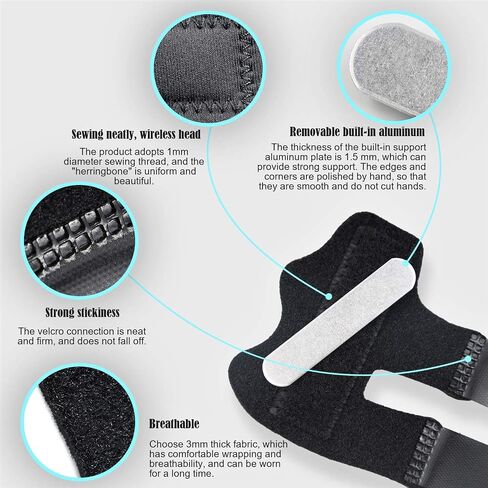 NSKONGDODO Trigger Finger Splints/Brace for Knuckle Immobilization,Broken Protector and Straightening Arthritis Relief,Pain Relief,Fits Index,Middle, Ring Fingers (4, Small) in Kuwait