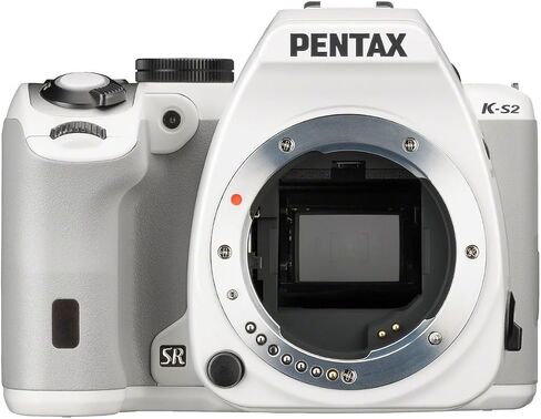 Pentax K-S2 20MP Wi-Fi Enabled Weatherized SLR Body Only (White) in Kuwait