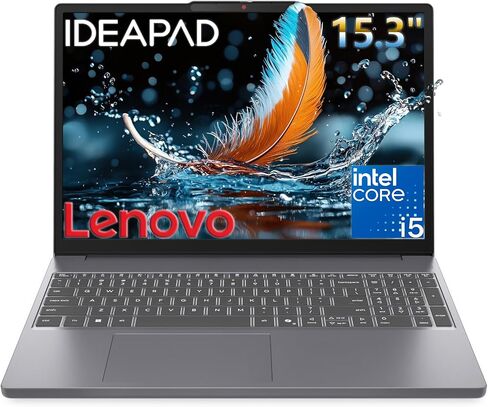 Lenovo IdeaPad Slim 3 Laptop for Students & Business Office Work, 15.3" WUXGA Display, Intel i5-13420H 8-Core, Customized 8GB DDR5 RAM, 512GB PCIe SSD, WiFi 6, Bluetooth 5.2, Windows 11, Luna Grey in Kuwait