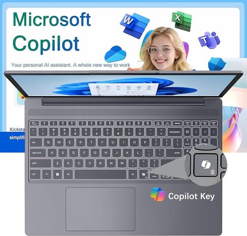 Lenovo IdeaPad Slim 3 Laptop for Students & Business Office Work, 15.3" WUXGA Display, Intel i5-13420H 8-Core, Customized 8GB DDR5 RAM, 512GB PCIe SSD, WiFi 6, Bluetooth 5.2, Windows 11, Luna Grey in Kuwait