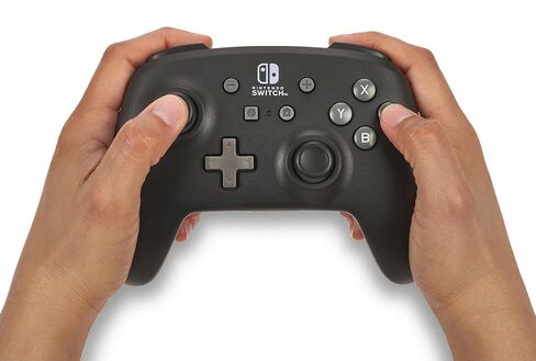 PowerA Wireless Controller for Nintendo Switch/Switch Lite/OLED Model - Midnight, AA Battery Powered (Battery Included), Officially Licensed by Nintendo in Kuwait