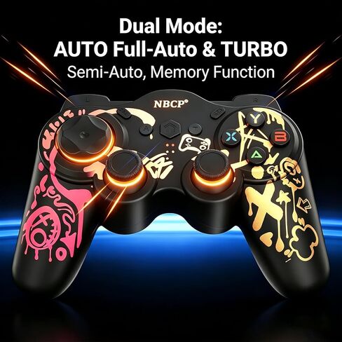 NBCP Wireless Controller for Switch 2, Switch & PC, Hall Effect Joysticks, RGB in Saudi Arabia