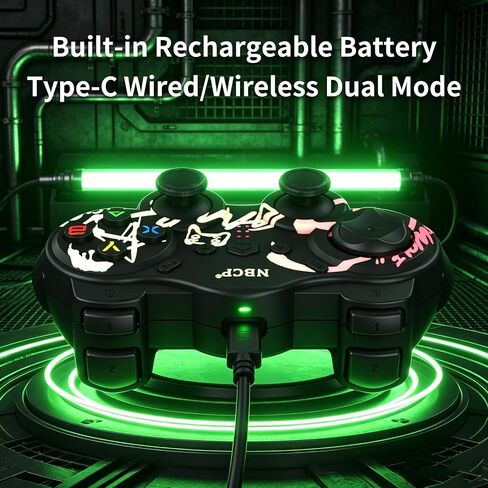 NBCP Wireless Controller for Switch 2, Switch & PC, Hall Effect Joysticks, RGB in Saudi Arabia