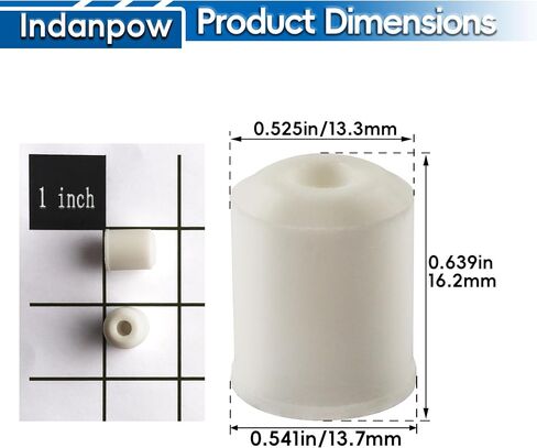 Replacement for 4161530 Stand Mixer Rubber Feet Pads (6 Pack) in Kuwait