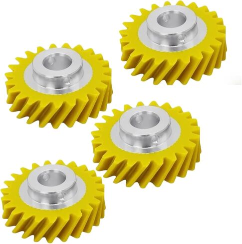 （4-PCS）W10112253 Mixer Worm Gear Replacement for Whirlpool and KitchenAid Mixers Gear Replaces for Parts 4162897 4169830 AP4295669 PS11748374 4161531 WPW10112253 in Saudi Arabia