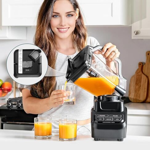 Lid Replacement for Ninja Blender 72 OZ Pitcher, Replacement Parts Top Locking Lid Cover for Ninja Blender BL660 BL770 BL740 BL772Q BL773CC0 BL665Q, Ninja New Model Food Processor Accessories in Saudi Arabia