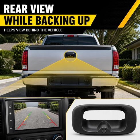 Tailgate Handle Backup Camera Fit for Chevy Silverado 1999-2006 in Kuwait