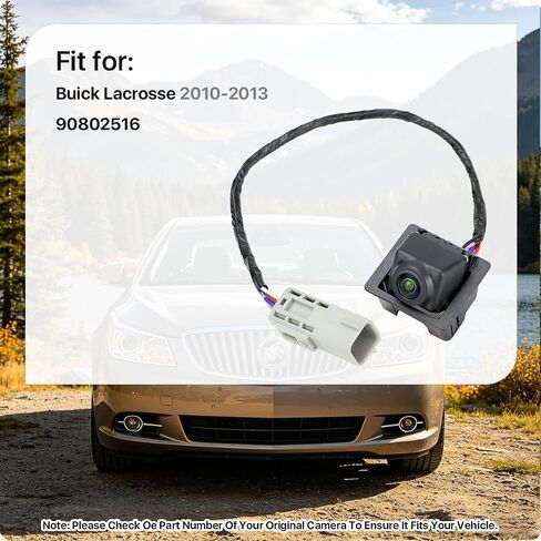 90802516 OE Backup Rear View Camera Replacement for Buick Lacrosse 2010-2013 by GreenYi in Kuwait