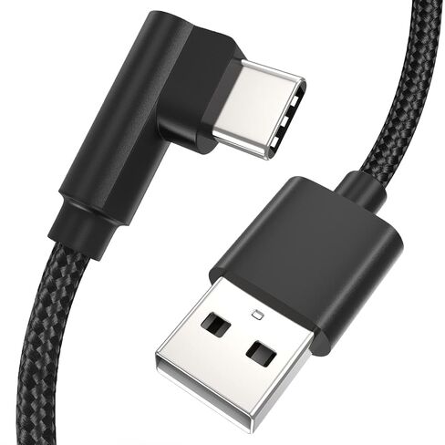 Coiled USB to USB C Cable, 2Pack Retractable Type C CarPlay Cord for iPhone in Kuwait