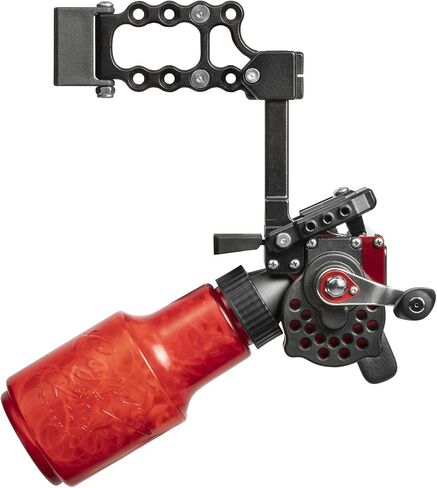 Cajun Winch Pro Reel Bowfishing Kit - Ultimate Bundle Including Winch Pro Reel, 25 Yards of 250 lbs. Line, 2 Arrows W/Piranha Points, Slides, Stops, and Brush Fire Arrow Rest in Kuwait