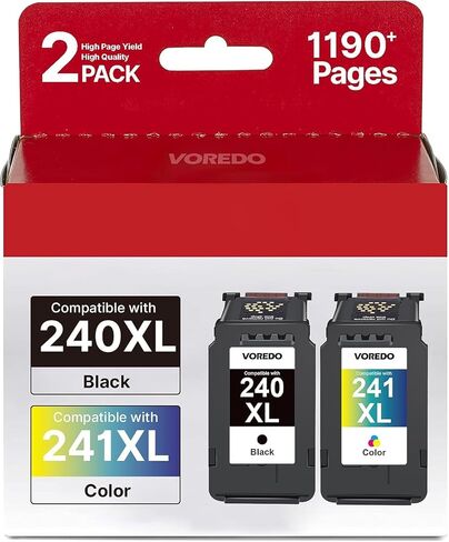 PG-240XL/CL-241XL Ink Cartridges for Canon 240XL 241XL Combo Pack in Kuwait