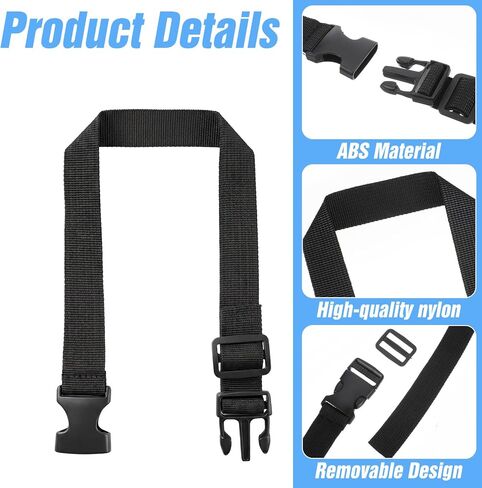 2 Pcs Fanny Pack Extender Strap, Waist Bag Extension Strap in Saudi Arabia