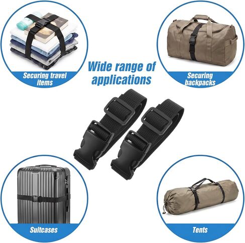 2 Pcs Fanny Pack Extender Strap, Waist Bag Extension Strap in Saudi Arabia