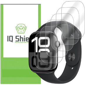 IQShield 6 Pack for Apple Watch Series 11/Series 10 Screen Protector 42mm - Easy Install, Ultra Thin, Smudge Resistant, Anti-Scratch, Anti-Bubble Clear TPU Film in Kuwait