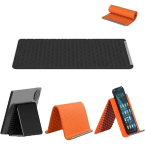 Portable Silicone Phone Stand/Holder, Aluminum Core/Multi-Angle/Universal in Kuwait