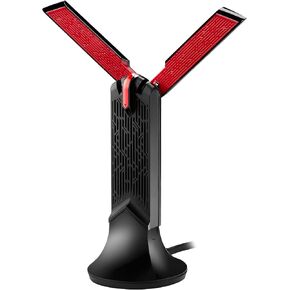 ASUS USB-AC68 AC1900 Dual-Band USB 3.0 WiFi Adapter, Cradle Included in Kuwait