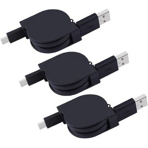 USB Type C Cable Fast Charging 3.3FT Retractable Cell Phone Charger USB to in Saudi Arabia