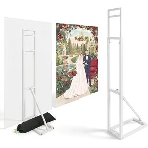 Thickened Wedding Backdrop Stand Heavy Duty Metal Arch with Weight Bag in Kuwait