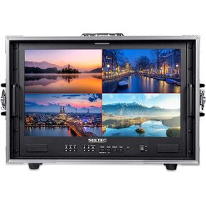 ATEM215S-CO 21.5 inch Multi-Camera Broadcast Monitor with 4x3G-SDI Input Output 1 HDMI in Quad Split Display for Studio Television Production Full HD 1920x1080 (ATEM215S-CO) in Kuwait