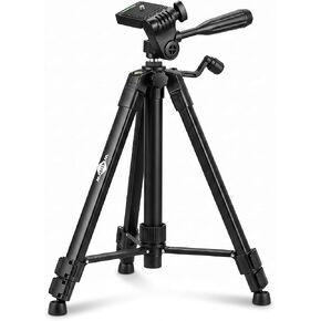 Lightweight Portable Adjustable Tripod for Laser Level, Black in Kuwait