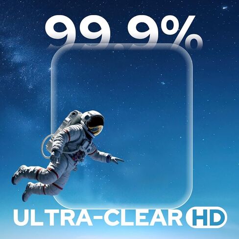 Compatible for Tensky ID208 Plus 1.8 Inches Smart Watch Screen Protector, [6 Pack] Full Coverage TPU Clear Film Compatible for Quican ID208 Plus 1.8" Smart Watch in Kuwait
