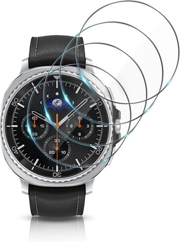 4 Pack Screen Protectors for Samsung Galaxy Watch 4 Classic 46mm,High Definition Anti Scratch Tempered Glass Screen Protector for Samsung Galaxy Watch 8 Classic 46mm,Bubble Free in Kuwait