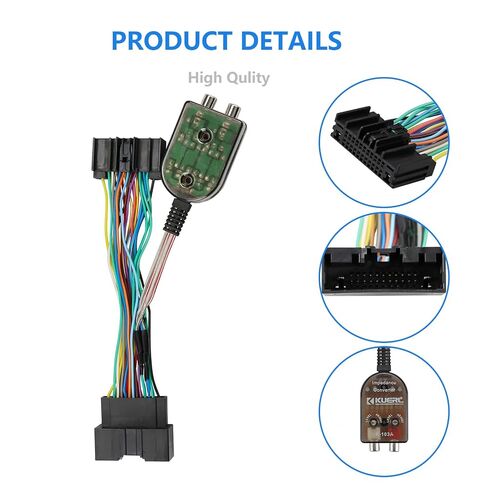 Subwoofer Amplifier Wiring Harness Fit for Ford 2011-2018 Factory Radio in Kuwait