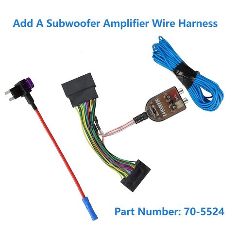 Subwoofer Amplifier Wiring Harness Fit for Ford 2011-2018 Factory Radio in Kuwait