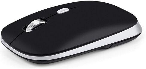 PINKCAT Bluetooth Mouse, Slim Silent Bluetooth 5.0 & 4.0 Wireless Mouse, 3 Adjustable DPI Portable Optical Computer Mice for Laptop, PC, Notebook, Computer, MacBook - (Black) in Kuwait