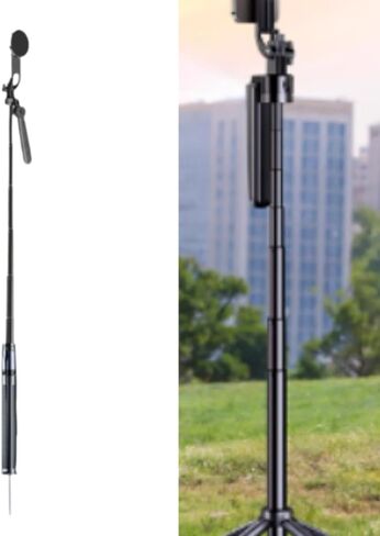 Portable 5.6ft Selfie Stick, Adjustable Monopod for Golf in Kuwait
