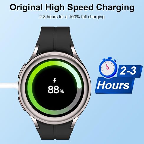 Samsung Watch Charger for Samsung Watch 8 Classic/8/7/6/Ultra/FE/5 Pro/4/3 in Kuwait
