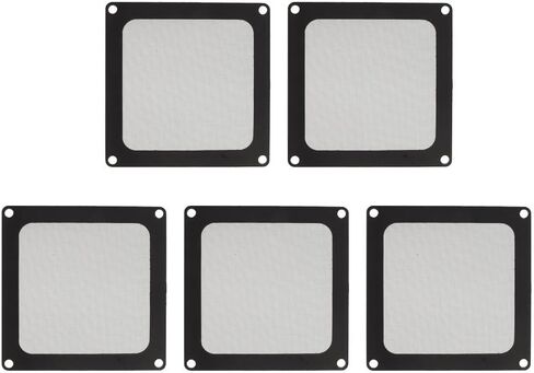 Limen 5Pcs PC Chassis Dust Filter – Magnetic Nylon Mesh Fan Cover for Computer Case, Power Supply Ventilation, Anti-Dust Cooling Grille, 3.54x3.54 in in Kuwait