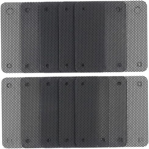 Limen 10Pcs PC Fan Dust Filter Covers 12cm – PVC Dust Proof Grills for Computer Case Fans, Flexible Mesh for Noise Reduction and Component Protection in Kuwait