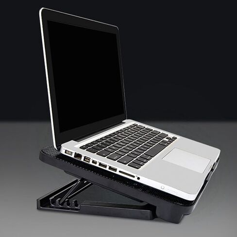 Laptop Cooling Pad Dual Fans 1100rpm for 11-17 Inch in Kuwait