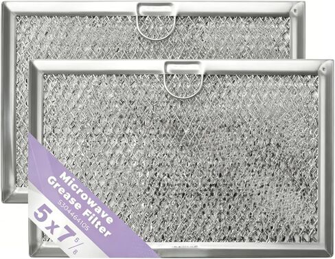 WB06X10608 Aluminum Mesh Microwave Grease Filter, Compatible with GE in Kuwait