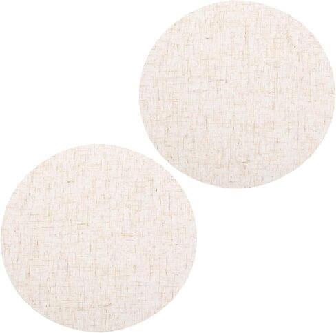 2pcs Ceiling Light Diffuser round Cloth Matte Panel for Drum Lampshade in Kuwait