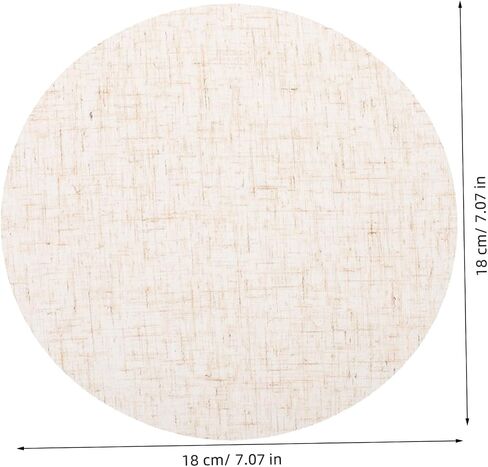 2pcs Ceiling Light Diffuser round Cloth Matte Panel for Drum Lampshade in Kuwait