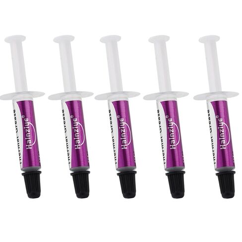 Diymore 5PCS Thermal Paste Kit HY810 5G/Pcs,Compatible All Processors CPU,GPU -PC,PS4,Collocation Heatsink Thermoelectric Cooler Compatible with Gaming Consoles/Devices in Kuwait