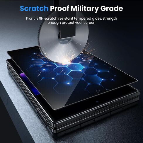 WSKEN Privacy Screen Protector for Samsung Galaxy Z Fold 8-25°Anti Spy in Kuwait