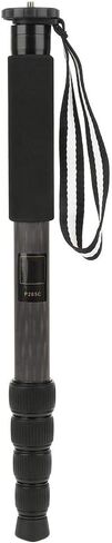 P285C Carbon Fiber Monopod, 5 - Section Portable Camera Monopod with Ball Head, Adjustable 16.5–61 Inch Height, Lightweight 510g for DSLR and Mirrorless Cameras in Kuwait