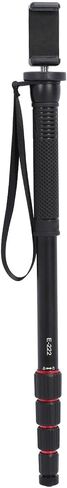 Aluminum Alloy Camera Monopod Lightweight Extendable for DSLR and Action Cameras, 10 lbs Load Capacity, 5 Sections in Kuwait