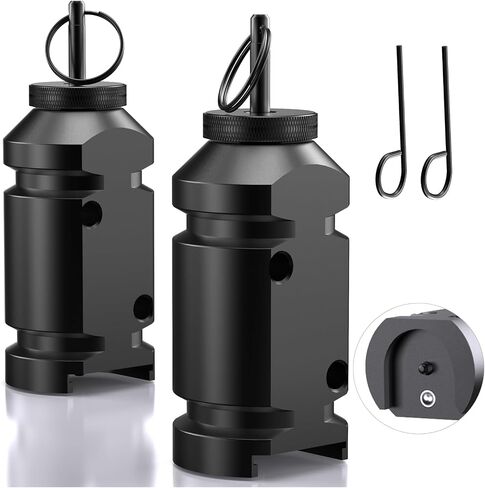 Trip Alarm, Perimeter Trip Alarm, 12 Gauge Camping Trip Wire Alarm Device, Early Warning Security System for Camping and Property Safety/Bear Deterrent,Camping Safety Trip Alarm（Adapter Not Included in Kuwait